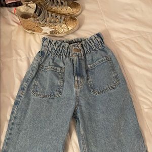 Paper bag jeans